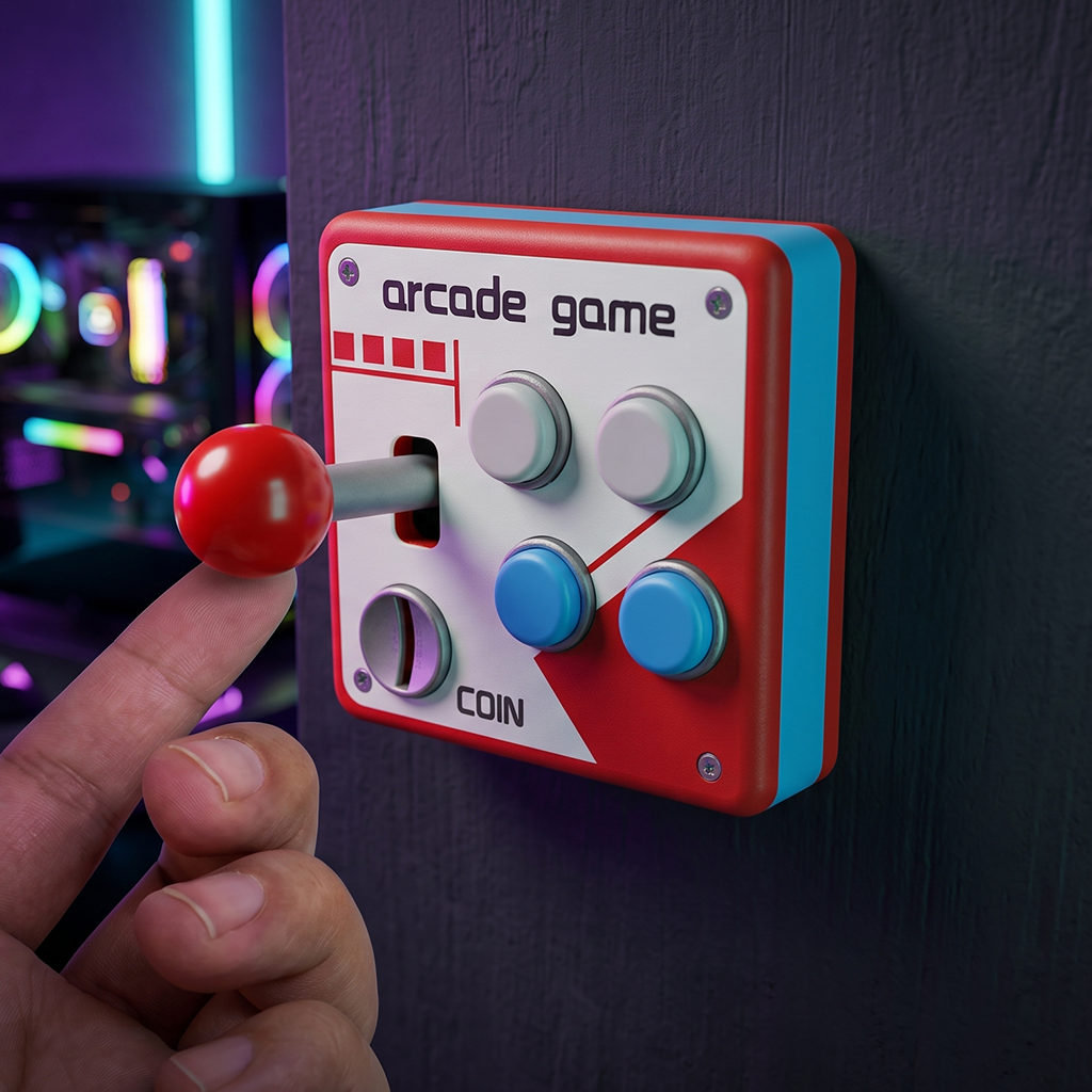 Arcade Toggle™ - Retro Light Switch