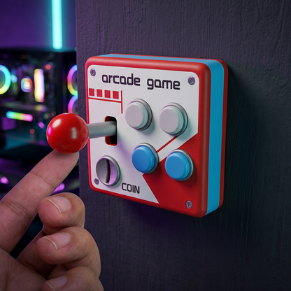 Arcade Toggle™ - Retro Light Switch