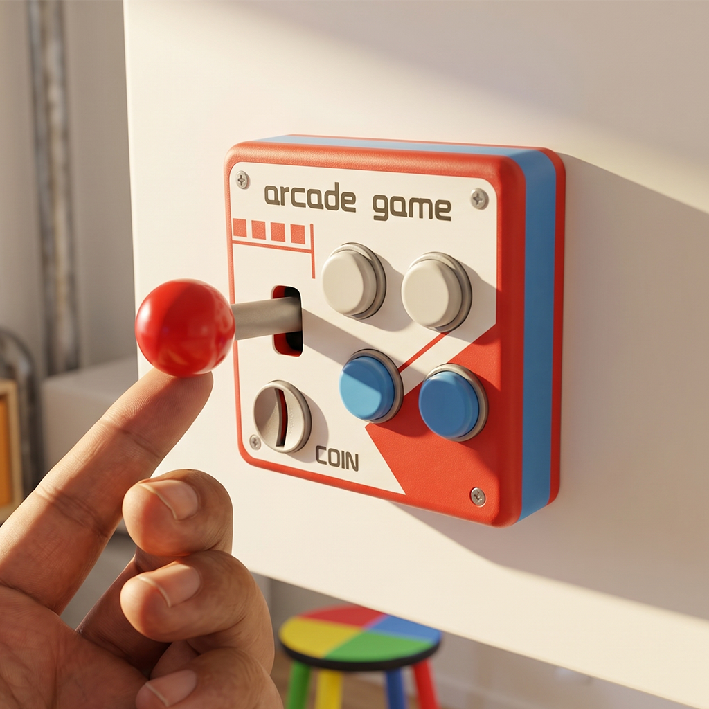 Arcade Toggle™ - Retro Light Switch