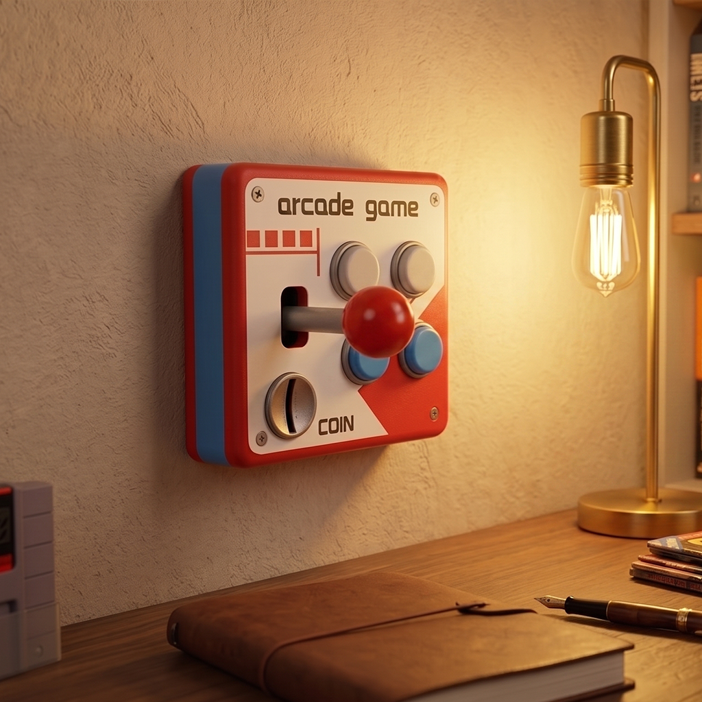 Arcade Toggle™ - Retro Light Switch